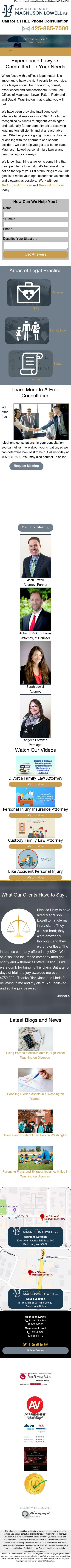 Law Offices of Magnuson Lowell P.S. - Redmond WA Lawyers