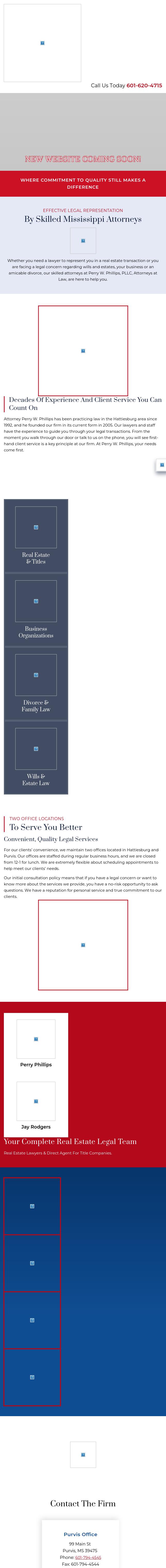 Law Offices of Perry W. Phillips, PLLC - Hattiesburg MS Lawyers