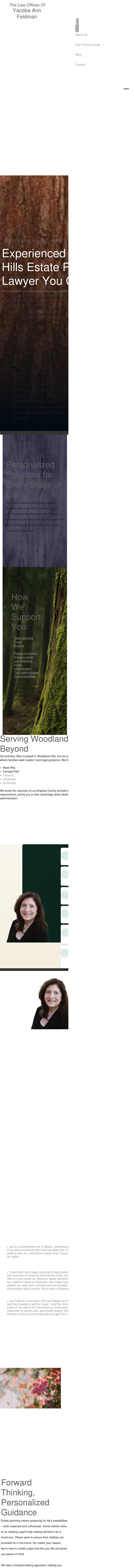 Law Offices of Yacoba Ann Feldman - Woodland Hills CA Lawyers