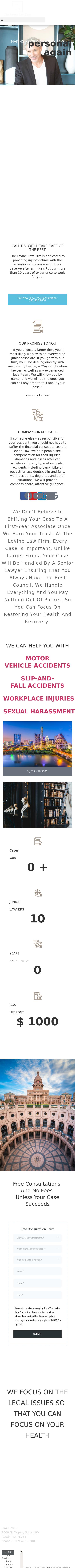 Levine Law Firm P.C. - Austin TX Lawyers