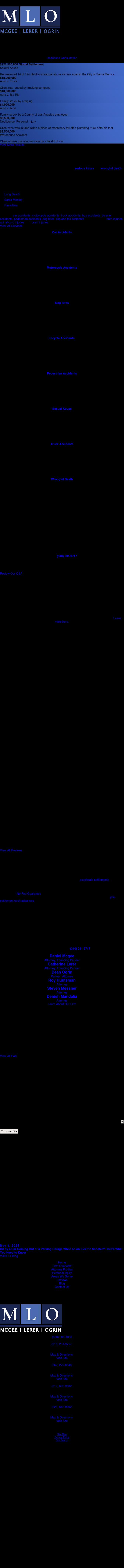 McGEE, LERER & Associates - Los Angeles CA Lawyers