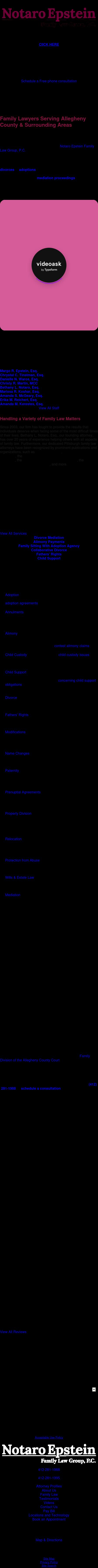 Notaro Gordon & Associates, P.C. - Pittsburgh PA Lawyers