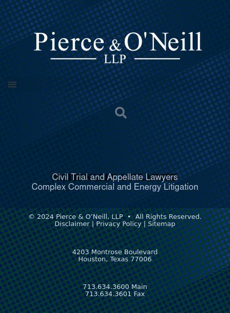 Pierce & O'Neill, LLP - Houston TX Lawyers