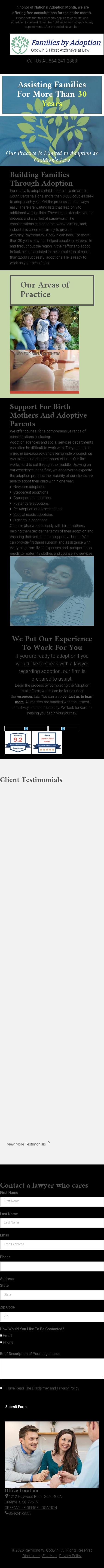 Raymond W. Godwin - Greenville SC Lawyers