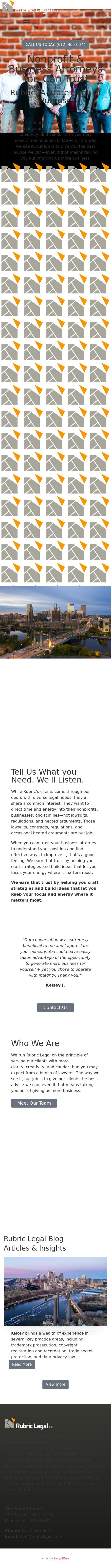 Rubric Legal LLC - Minneapolis MN Lawyers