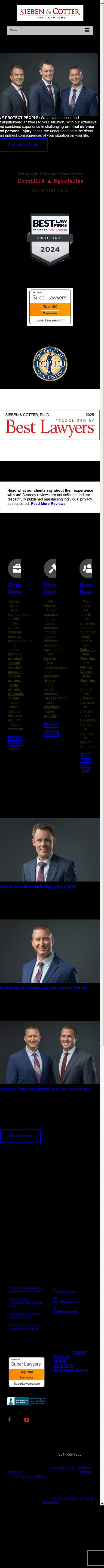 Sieben & Cotter PLLC - South Saint Paul MN Lawyers