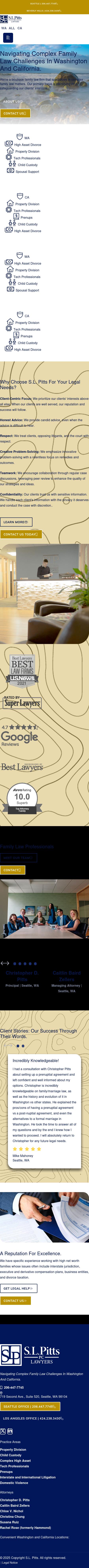 S.L. Pitts & Associates PLLC - Bainbridge Island WA Lawyers
