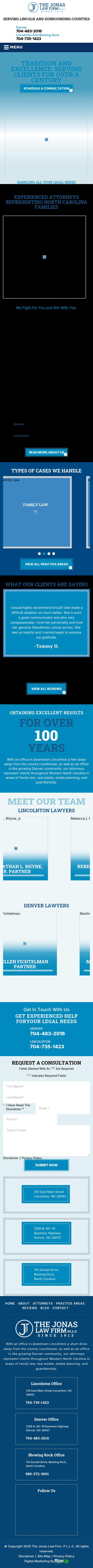 The Jonas Law Firm, P.L.L.C. - Denver NC Lawyers