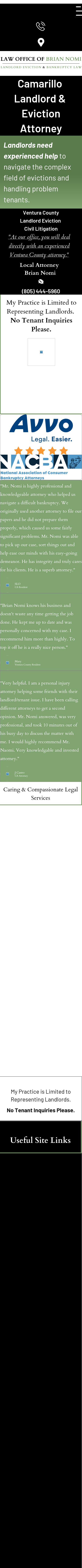 The Law Office of Brian Nomi - Camarillo CA Lawyers