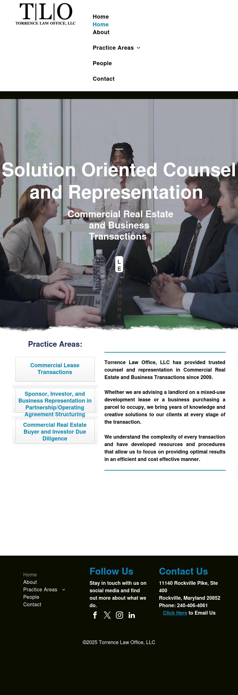 Torrence Law Office, LLC - Rockville MD Lawyers