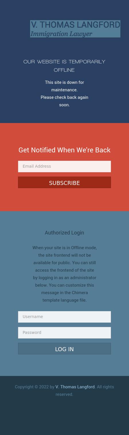 V. Thomas Langford - Benicia CA Lawyers