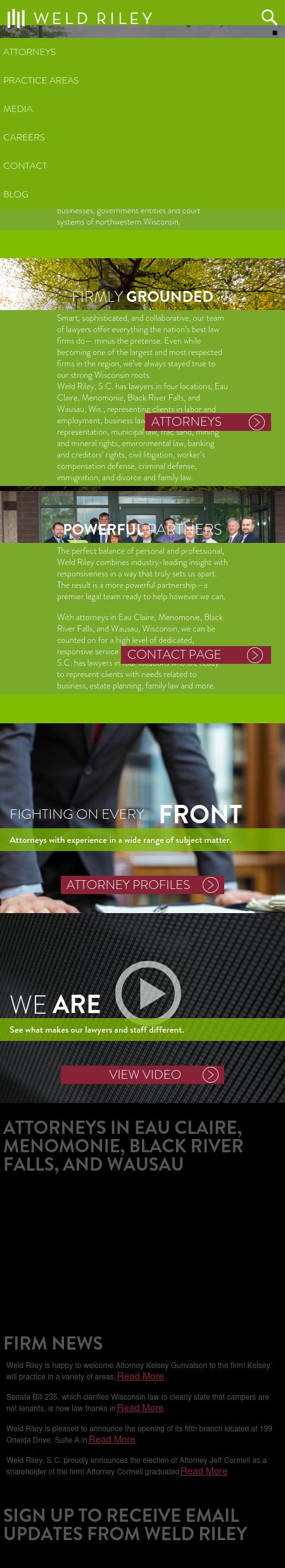 Weld, Riley, Prenn & Ricci, SC - Black River Falls WI Lawyers