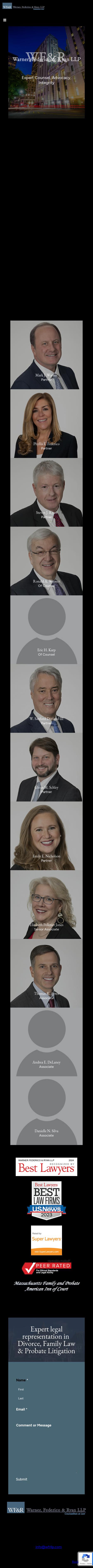 Witmer, Karp, Warner & Ryan LLP - Boston MA Lawyers