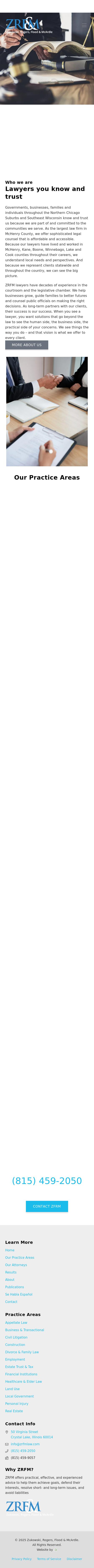 Zukowski, Rogers, Flood & McArdle - Oak Brook IL Lawyers