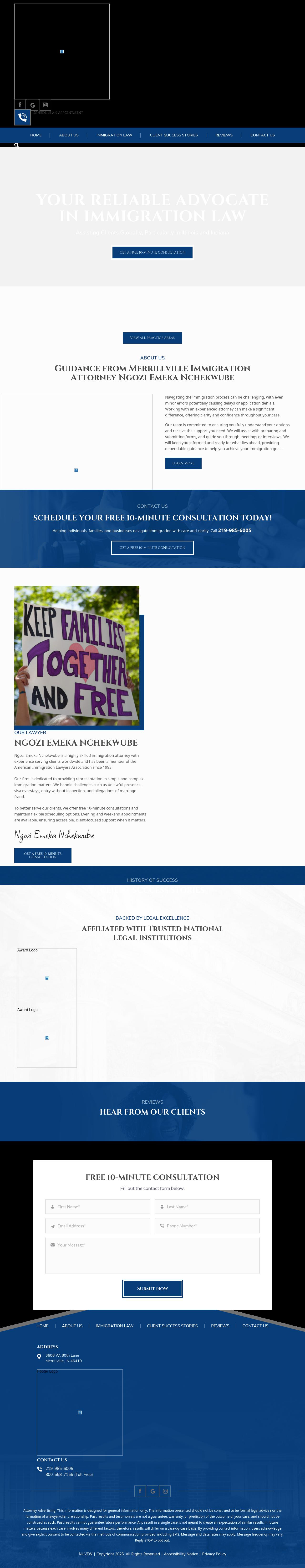 Ngozi Emeka Nchekwube, Esq. - Merrillville IN Lawyers