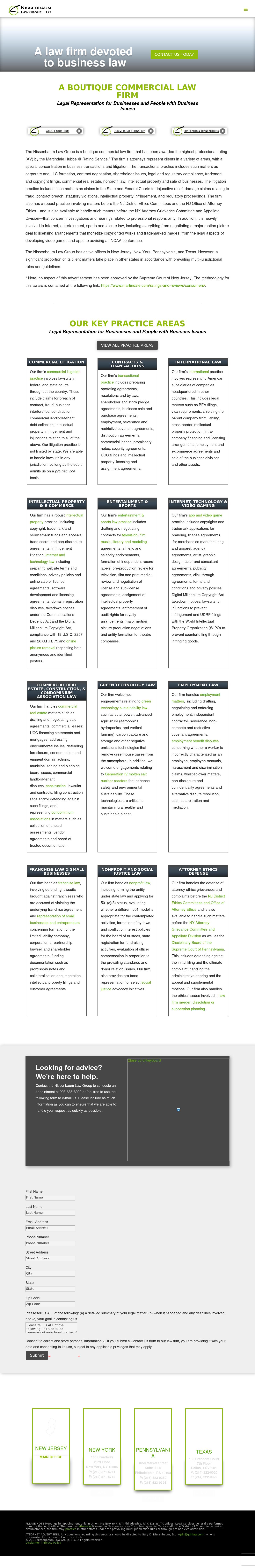 Nissenbaum Law Group, LLC - Dallas TX Lawyers