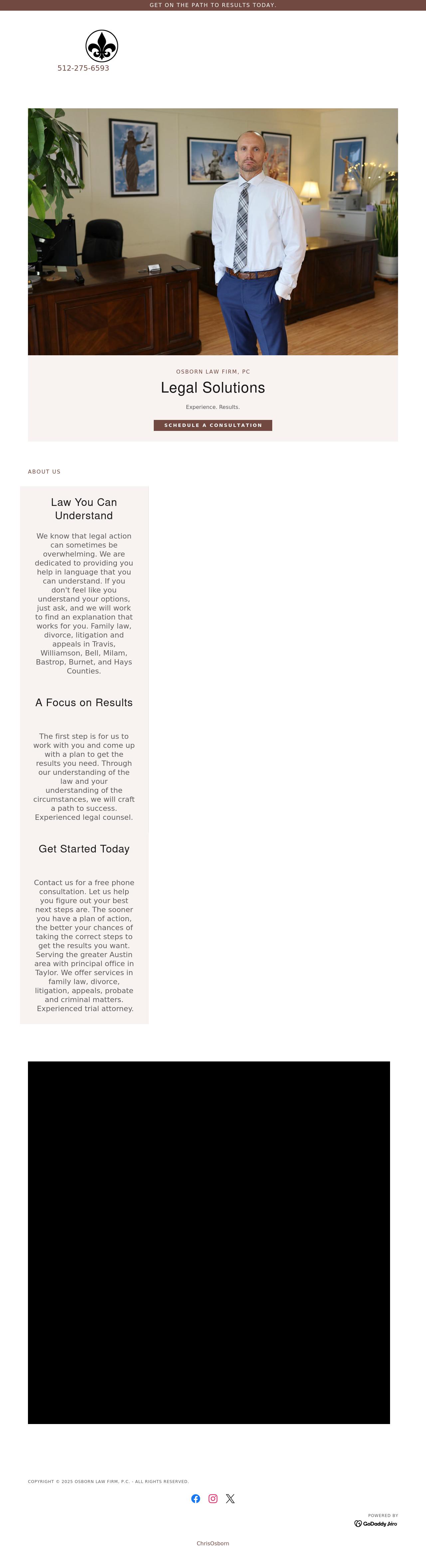 Osborn Law Firm PC - Taylor TX Lawyers