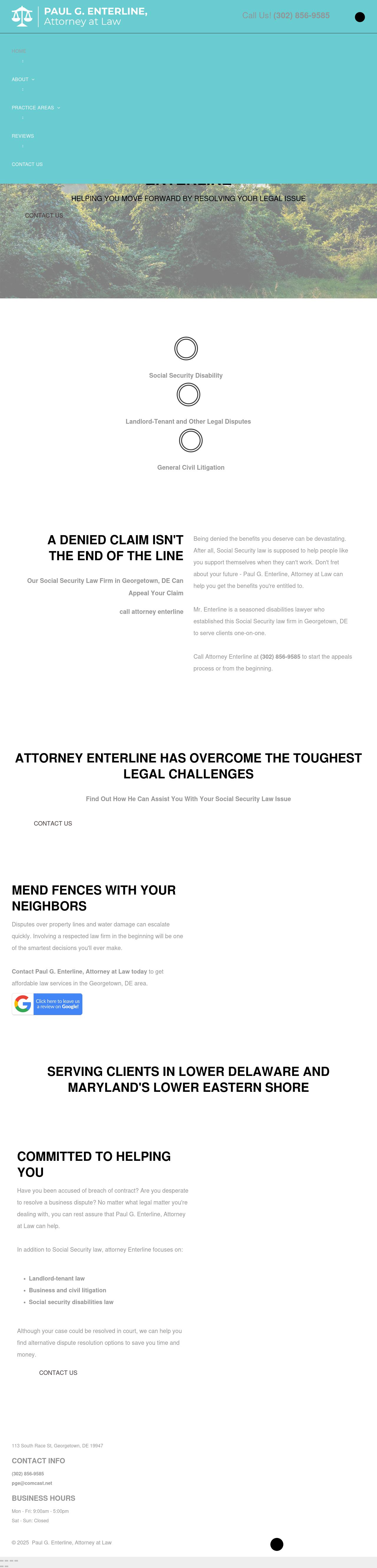 Paul G. Enterline, Attorney at Law - Georgetown DE Lawyers