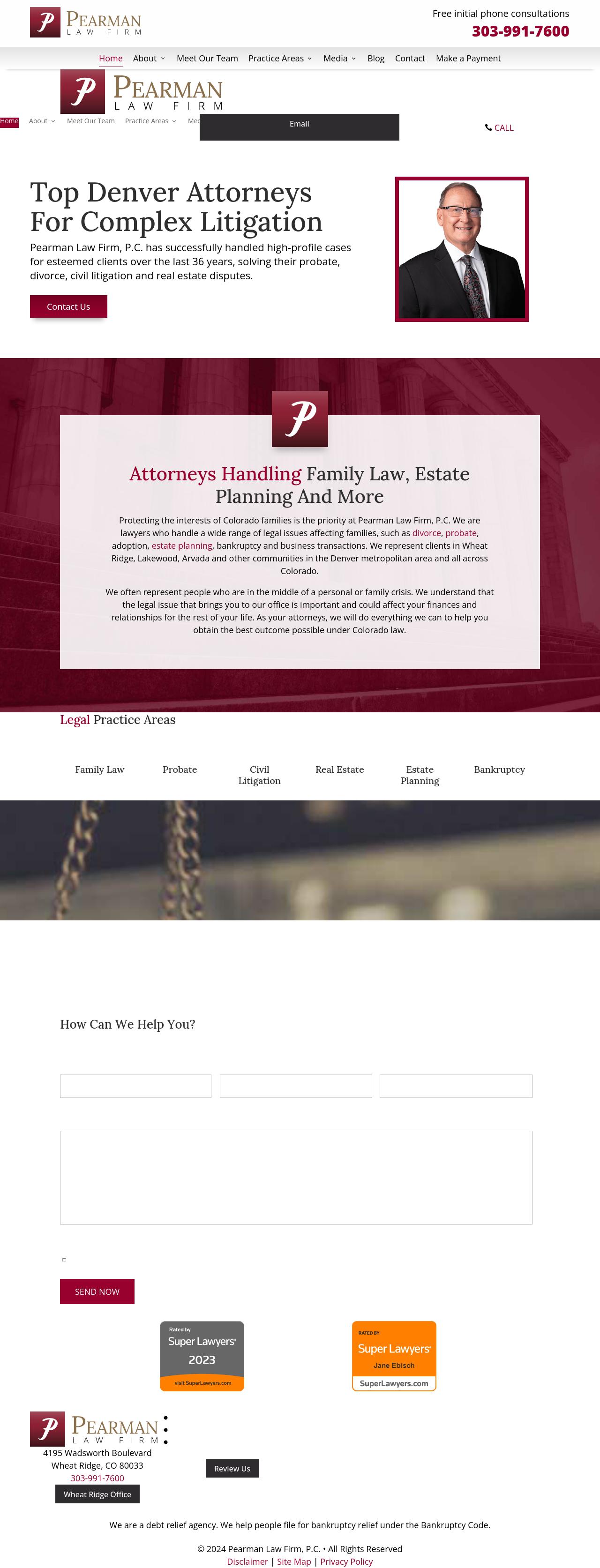 Pearman Law Firm, P.C. - Wheat Ridge CO Lawyers