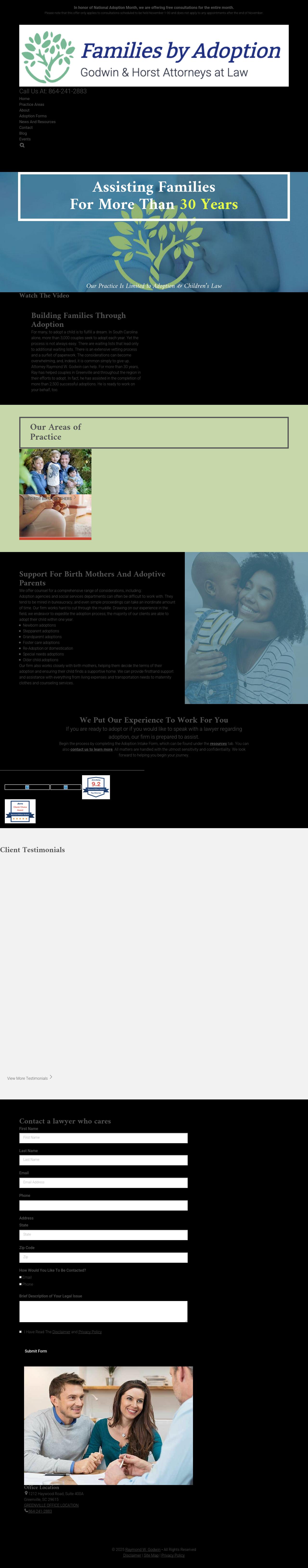 Raymond W. Godwin - Greenville SC Lawyers