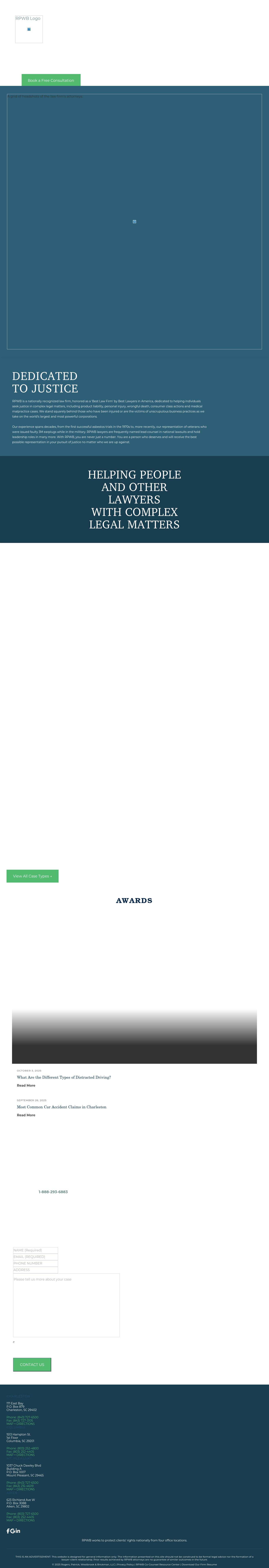 Richardson, Patrick, Westbrook & Brickman, LLC - Edwardsville IL Lawyers