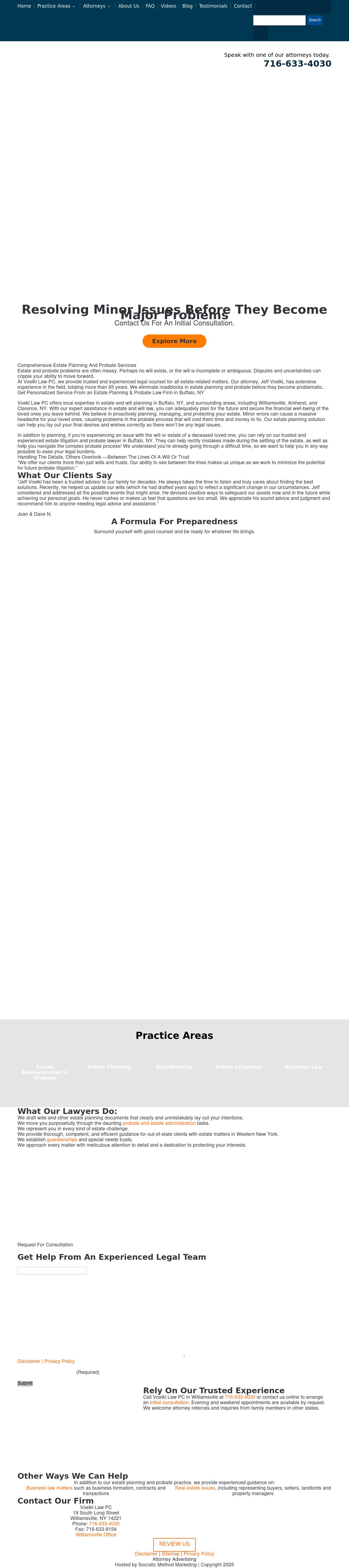 Robshaw & Voelkl, PC - Williamsville NY Lawyers