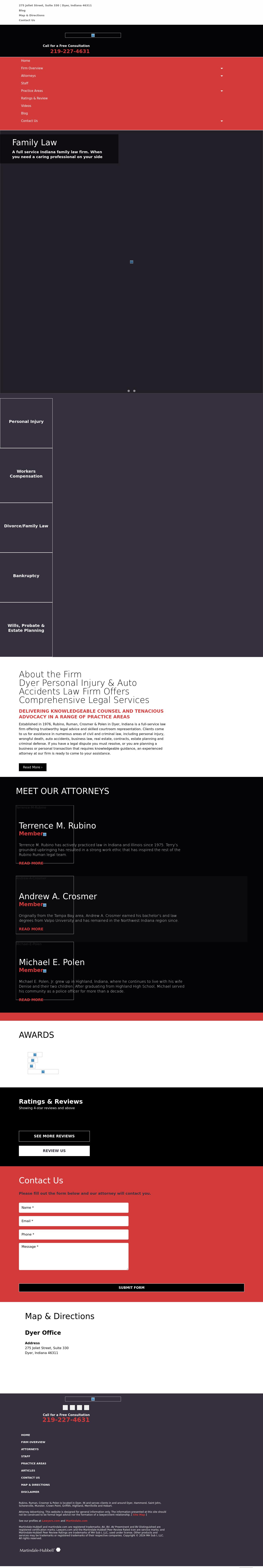 Rubino, Ruman, Crosmer & Polen - Dyer IN Lawyers