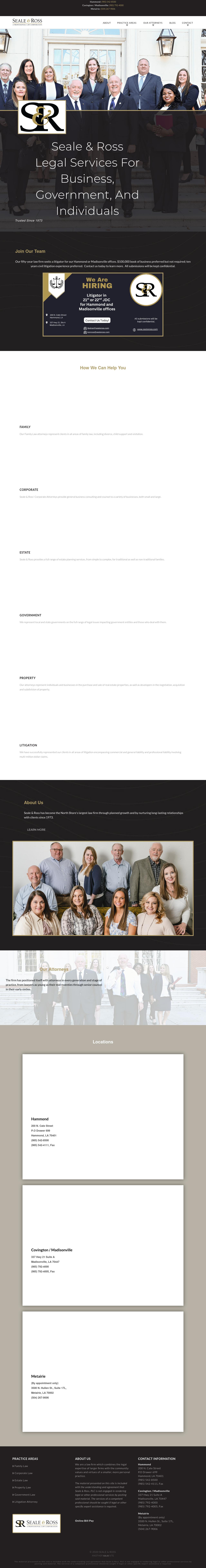 Seale & Ross - Baton Rouge LA Lawyers