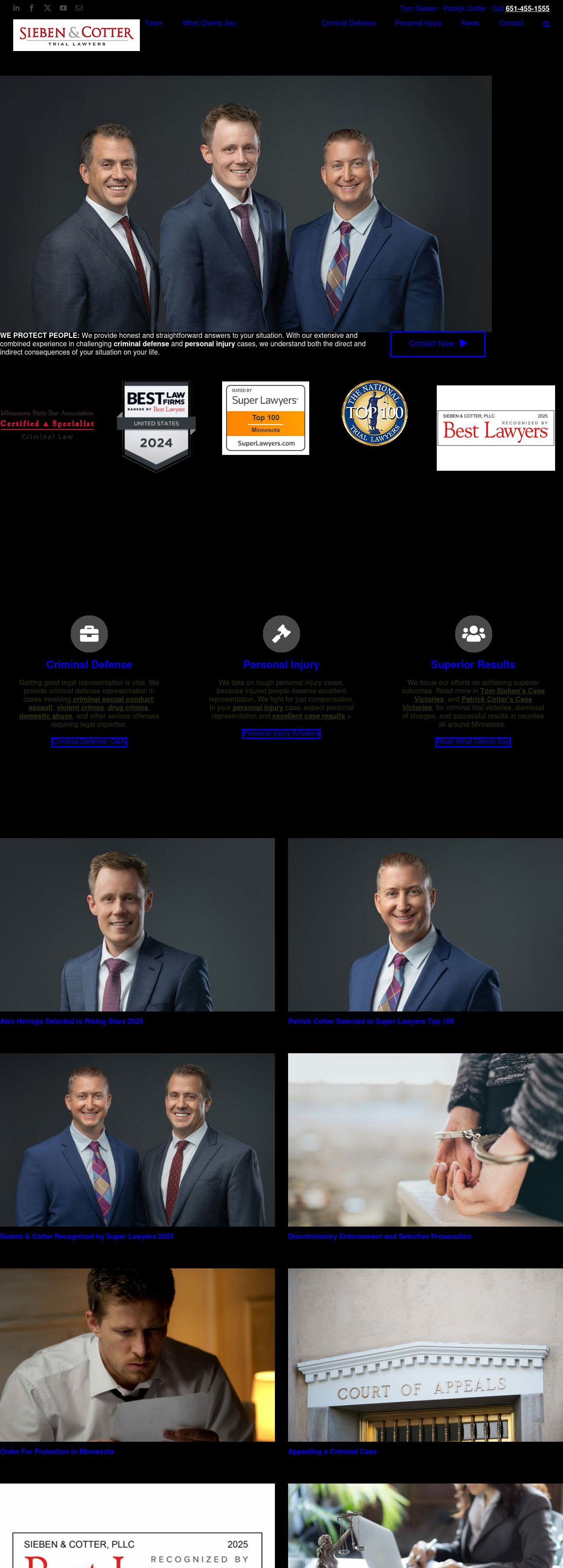 Sieben & Cotter PLLC - South Saint Paul MN Lawyers