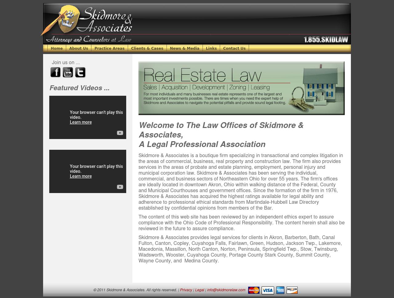 Skidmore & Associates, A Legal Professional Association - Akron OH Lawyers