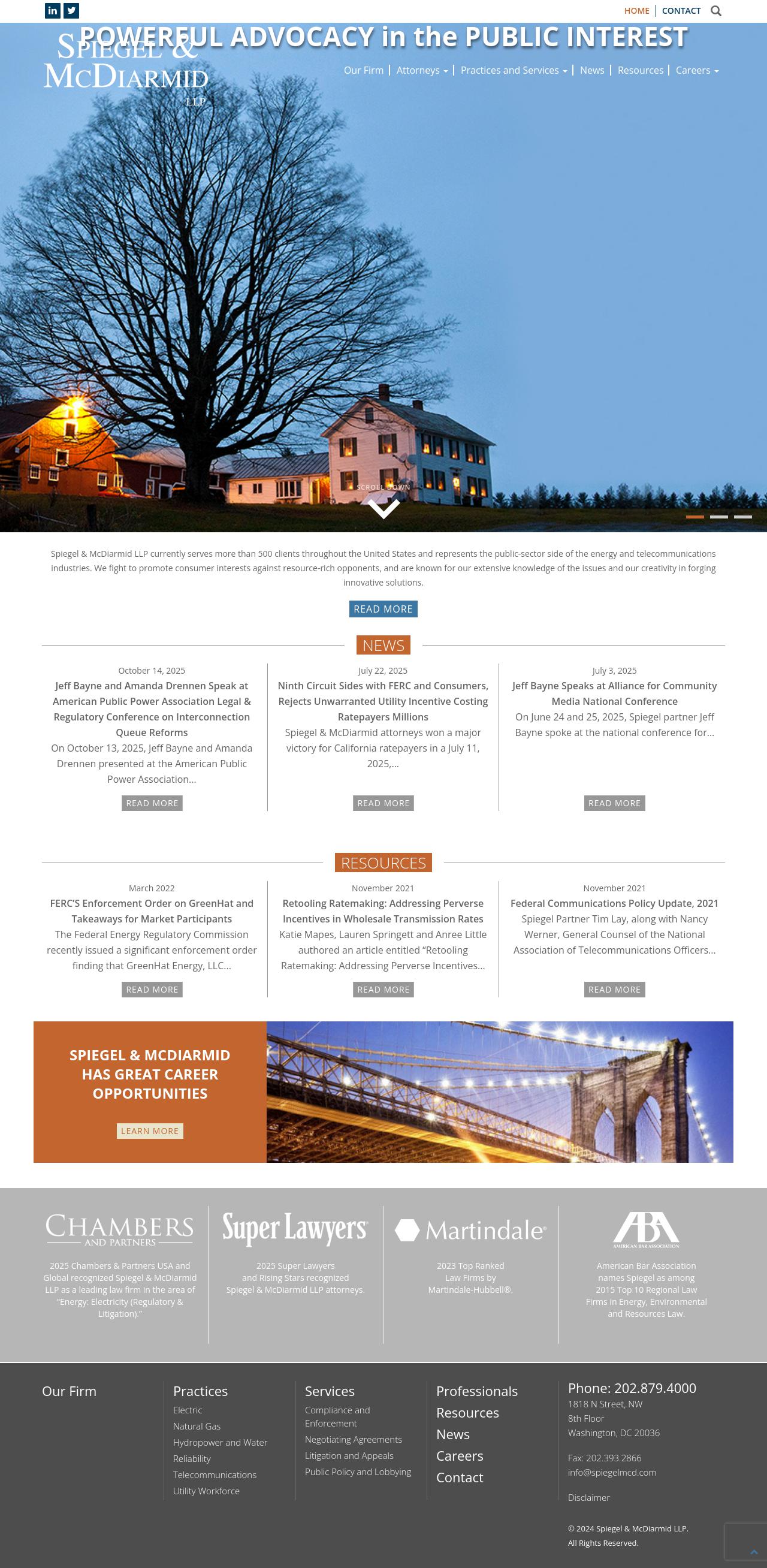 Spiegel & McDiarmid LLP - Washington DC Lawyers