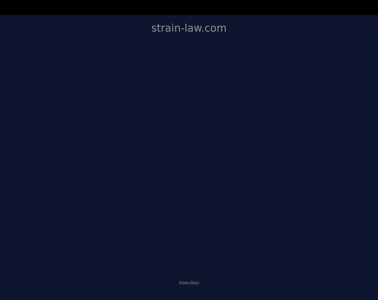 Strain Law & Mediation, PC - Indianapolis IN Lawyers