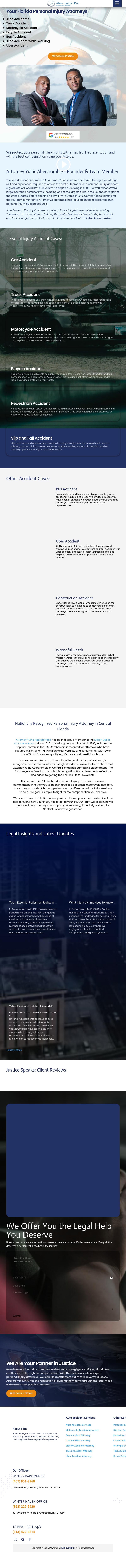 Abercrombie, PA - Winter Park FL Lawyers