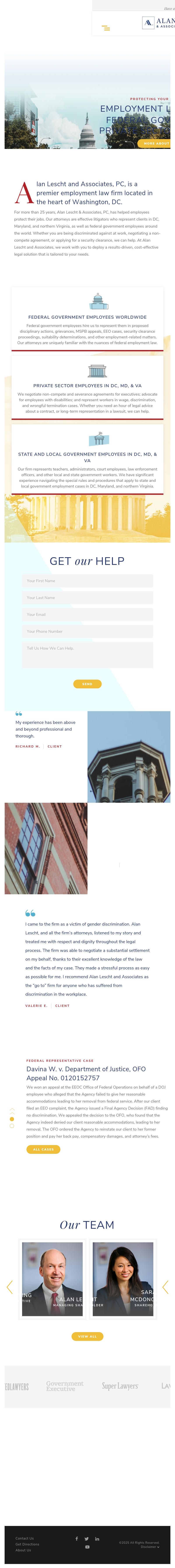 Alan Lescht & Associates, P.C. - Washington DC Lawyers