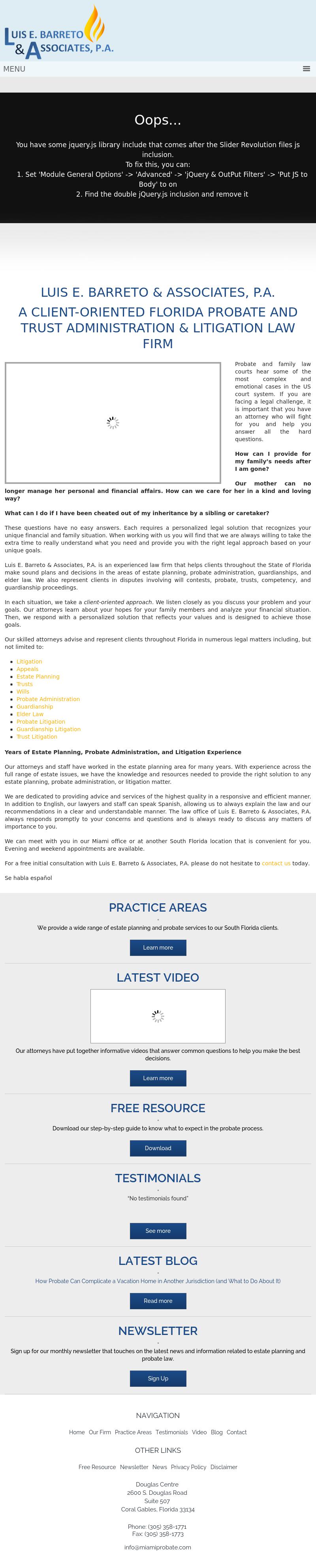 Barreto & Romero, P.A. - Miami FL Lawyers