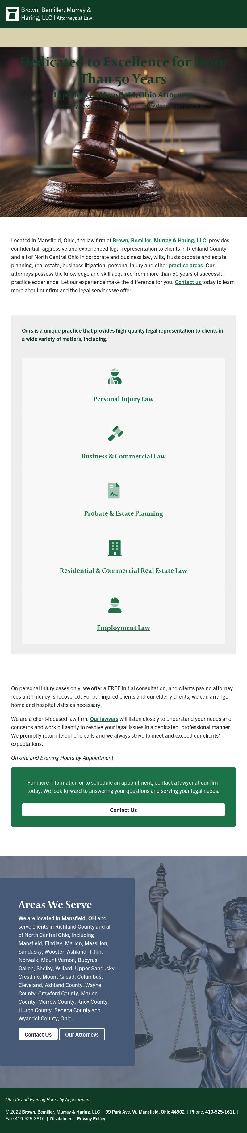 Brown, Bemiller, Murray & Haring, LLC - Mansfield OH Lawyers