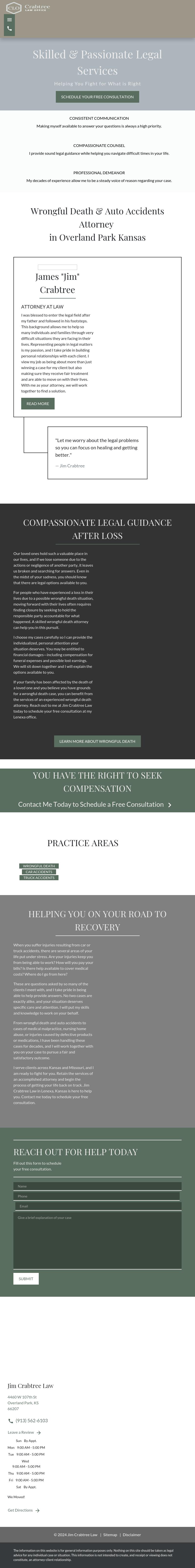 Crabtree Law Offices - Lenexa KS Lawyers