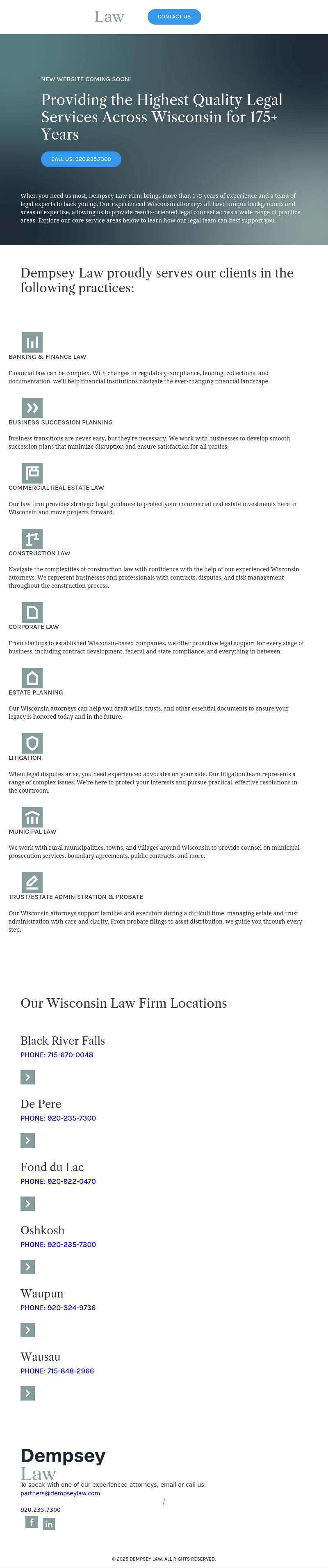 Dempsey Law Firm, LLP - Oshkosh WI Lawyers