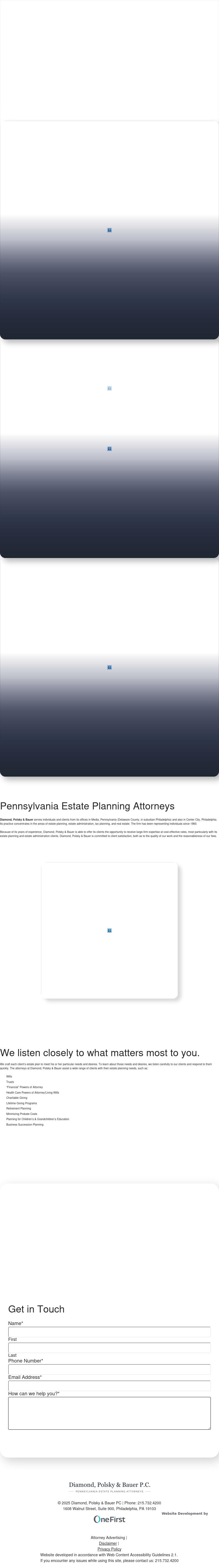 Diamond, Polsky & Bauer PC - Philadelphia PA Lawyers