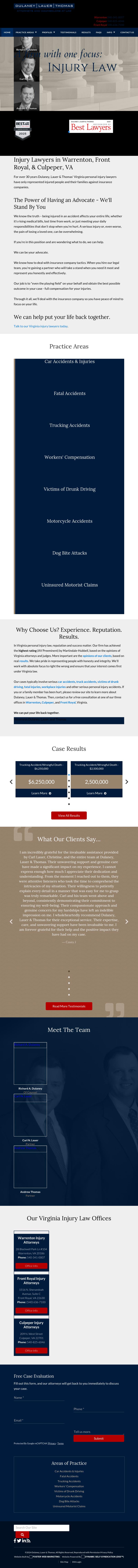 Dulaney Lauer & Thomas LLP - Front Royal VA Lawyers