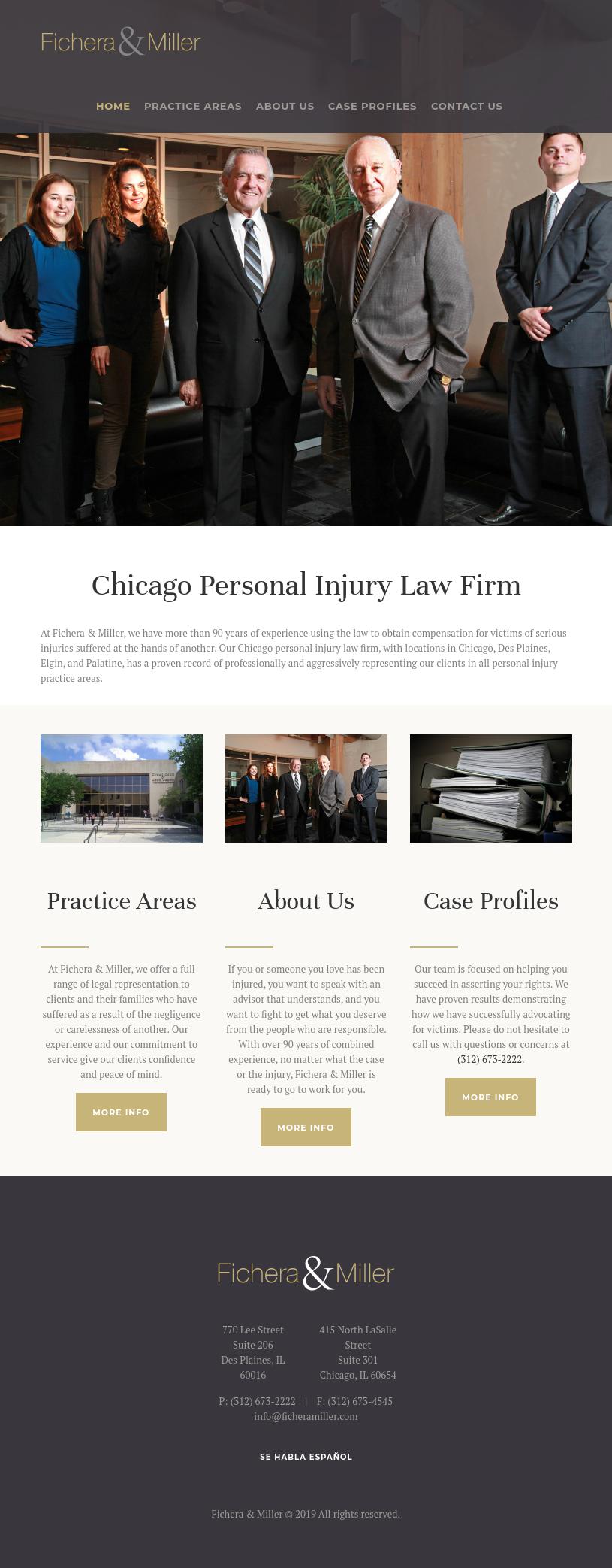 Fichera & Miller, P.C. - Chicago IL Lawyers