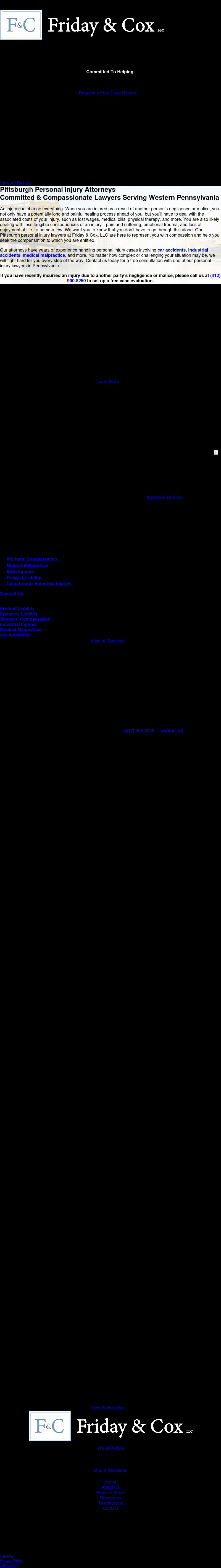 Friday & Cox LLC - Pittsburgh PA Lawyers