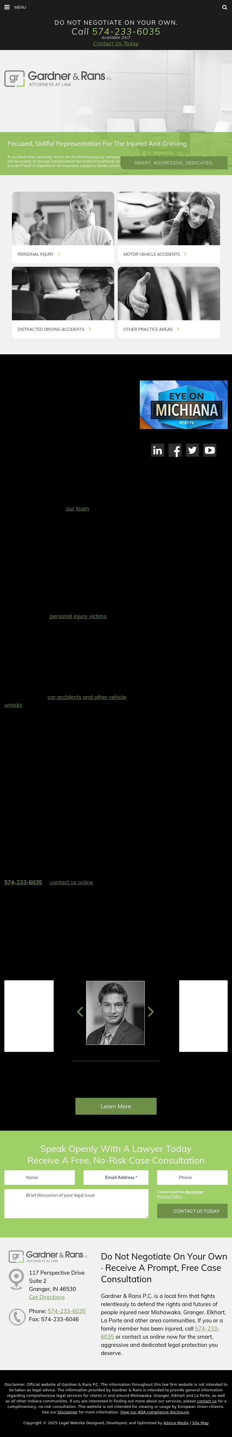 Gardner & Rans P.C. - South Bend IN Lawyers