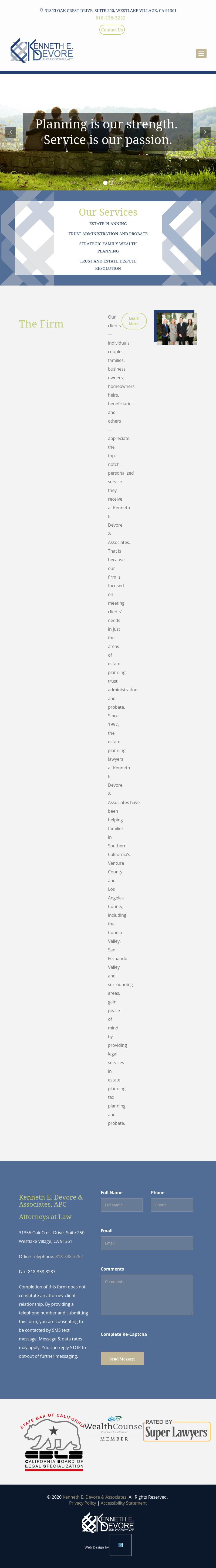 Kenneth E. Devore & Associates - Westlake Village CA Lawyers