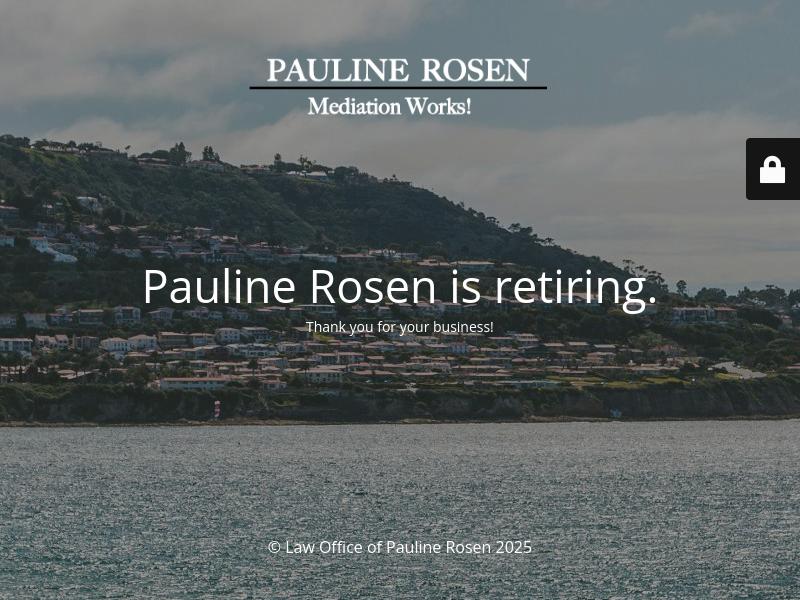Law & Mediation Offices of Pauline Rosen - Manhattan Beach CA Lawyers