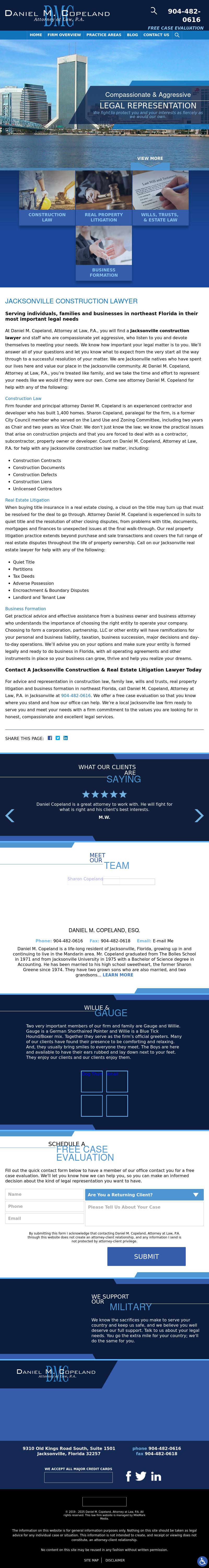 Law Office of Daniel M. Copeland - Jacksonville FL Lawyers