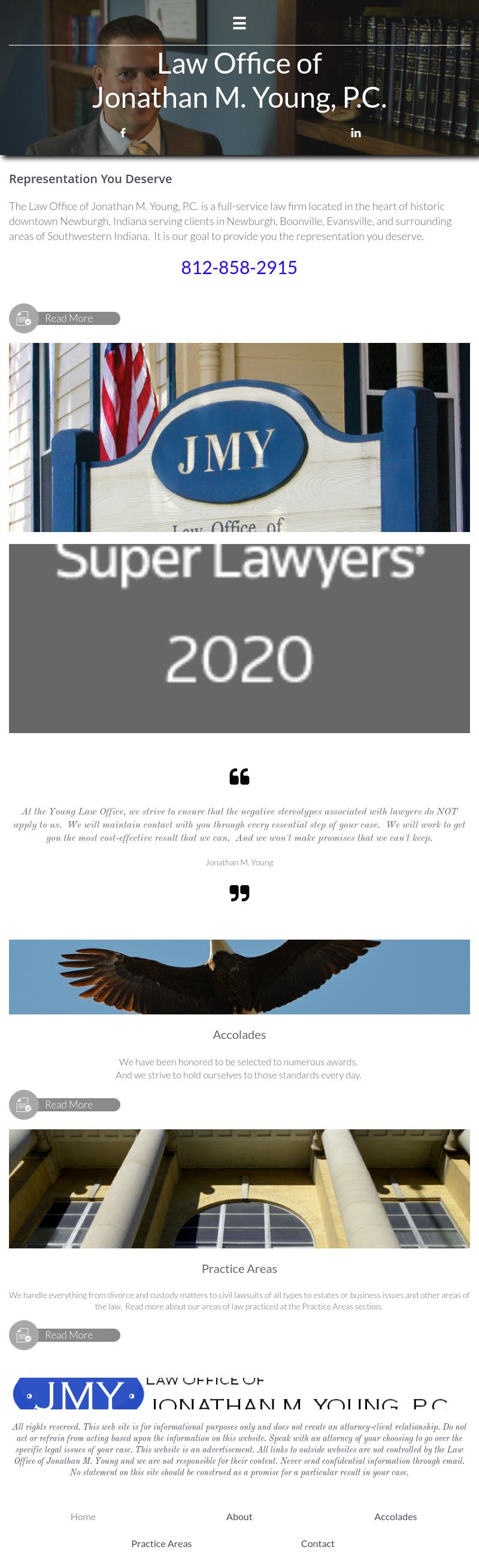 Law Office of Jonathan M. Young, P.C. - Newburgh IN Lawyers