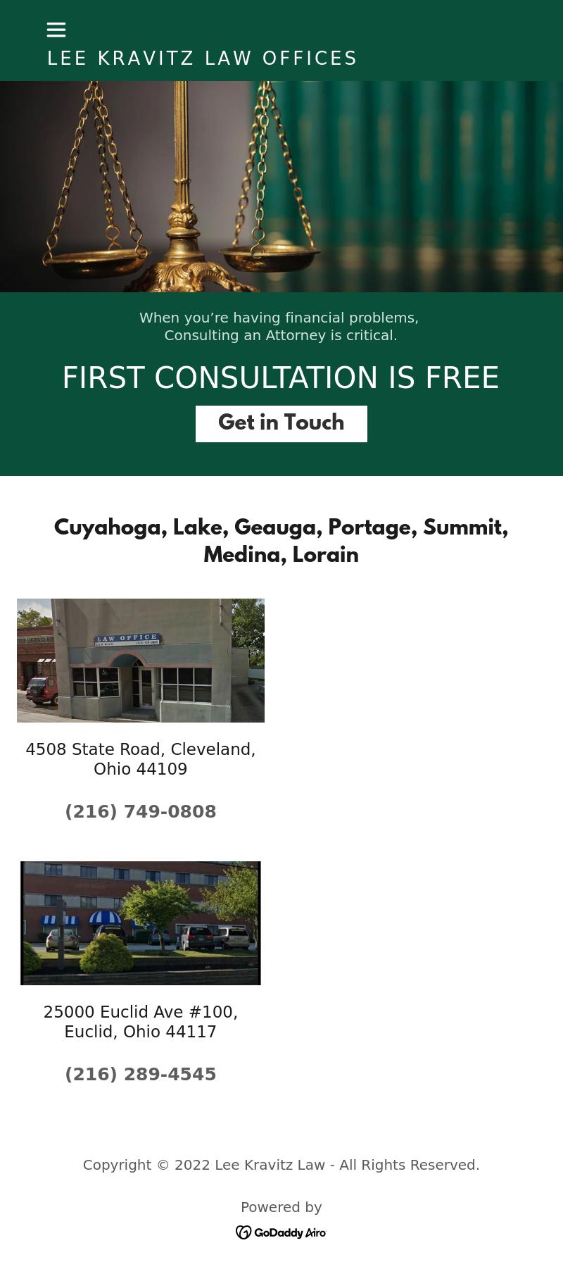 Law Office of Lee R. Kravitz - Cleveland OH Lawyers