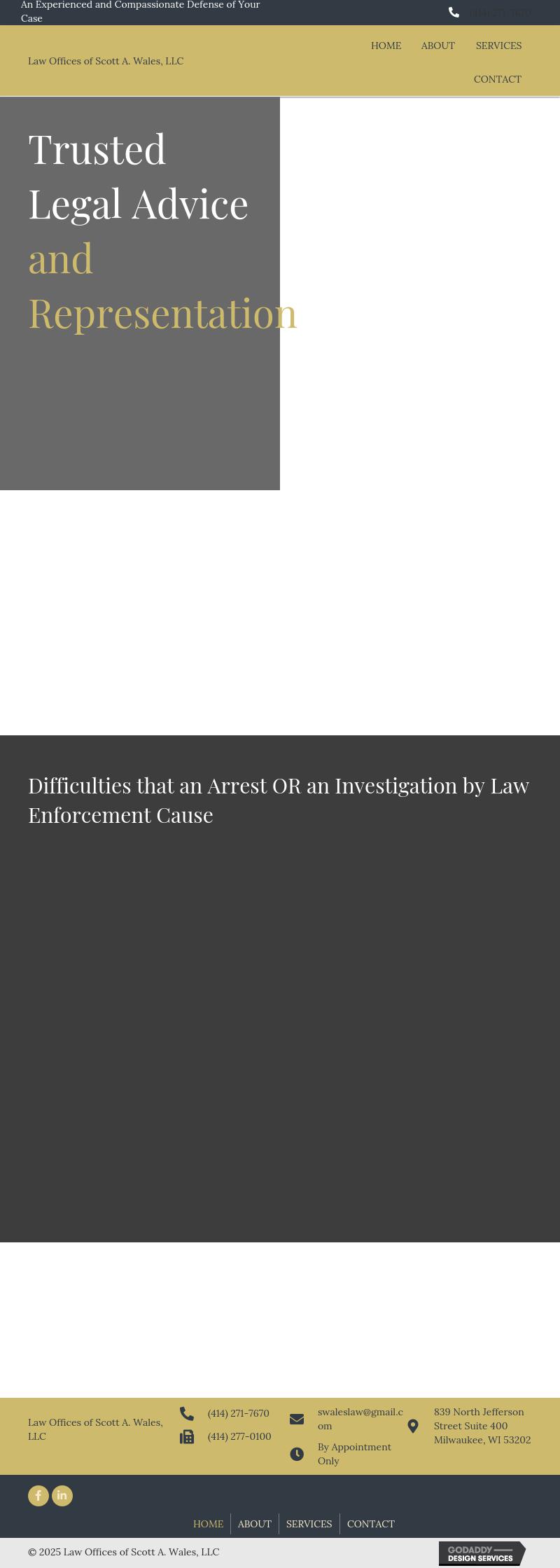 Law Offices of Scott A. Wales, LLC - Milwaukee WI Lawyers