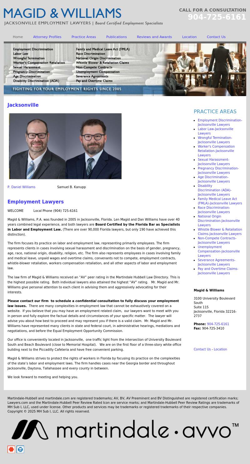 Magid & Williams - Jacksonville FL Lawyers